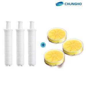 비타민샤워기 리필 필터세트[비타민 헤드필터3개+바디필터3개] 6개월 녹물