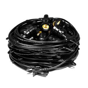 전등선 30m 30분기 30소켓 스트링라이트 오징어등 줄전구 야외 캠핑 파티라이트 스트링 줄조명 전등 조명