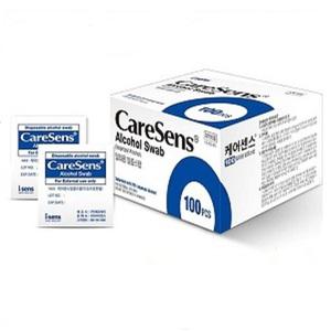 (국산) 케어센스 일회용 알콜스왑 알콜솜 500매(개별포장)