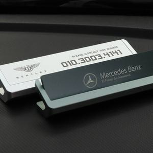 안심번호 회전알루미늄 주차번호판 자동차 전화번호판 차량 핸드폰번호 연락처 제네시스 벤츠