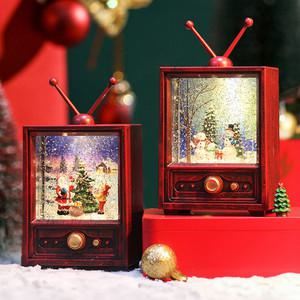 LED TV 오르골 워터볼/USB케이블/캠핑조명/크리스마스 소품/겨울 인테리어 장식품