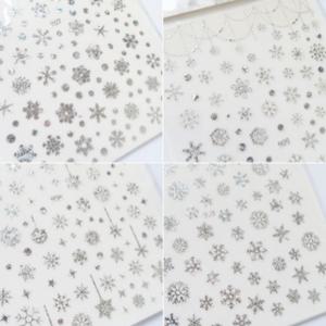 고네일/ new눈꽃네일스티커 눈꽃네일 겨울아트 크리스마스메니큐어