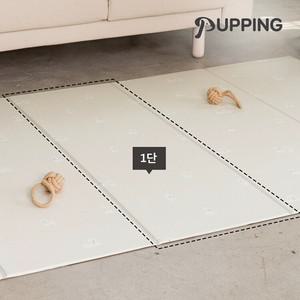 펫매트 폴딩타입 견종디자인 1단(140X48x0.6cm)