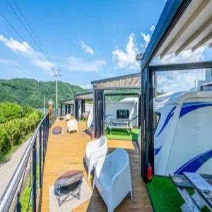 [경기 펜션] 가평 올덴카라반&펜션 (가평,청평)