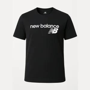 NB 뉴발란스 NB 클래식 코어 로고 남성 반팔티 반팔 티셔츠 블랙 MT03905-BK