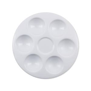 단아미 원형 팔레트 소형 파레트 미술 준비물 꽃모양 접시 아동 어린이 유아 홈스쿨링 교구 선물 초등학생