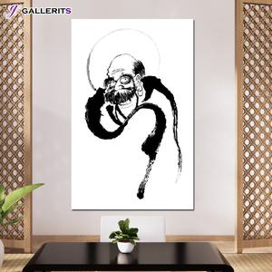 [갤러리츠] 달마도사 달마대사 안방 풍수지리 침대방향 달마도 그림 대형