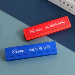 캐스퍼 주차번호판 전용 로고 메탈 회전 주차알림판