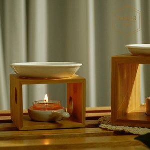[고르소] 퓨어 우드 아로마 오일램프 버너 워머 - A