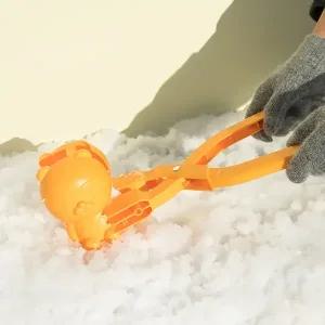 카카오프렌즈 윈터어드벤처 눈집게 스노우볼 메이커 모래놀이 라이언