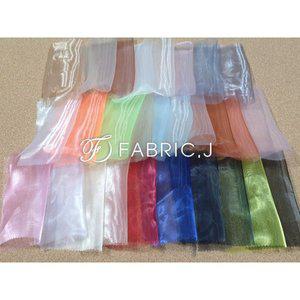 [패브릭제이]대폭 샤 무지 한복 노방 오간자 원단 35종 FJ-038