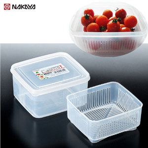 일본 나카야 두부보관통1100ml 야채과일보관통 나까야