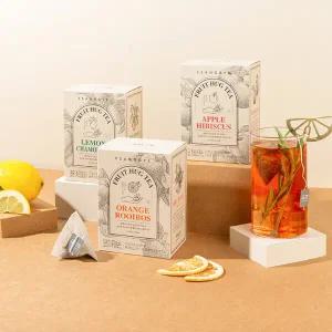 [쌍계명차] 과일 허그티 10티백 레몬 캐모마일 사과 히비스커스 오렌지 루이보스 택2