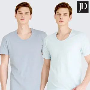 [제임스딘] 남성 순면 컬러 반팔 런닝 1매