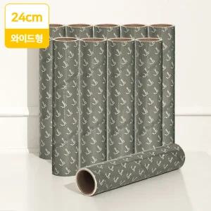 와이드 사선 돌돌이 10P 롤 테이프 클리너 리필 (90회분)