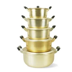 수출용 양은냄비 국산 라면 황냄비 양수냄비 (20cm)