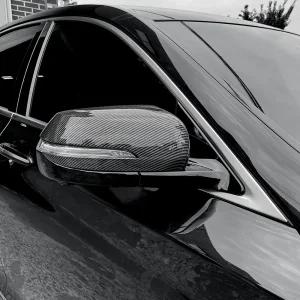 제네시스 G80 DH 사이드미러 커버 튜닝 카본 몰딩