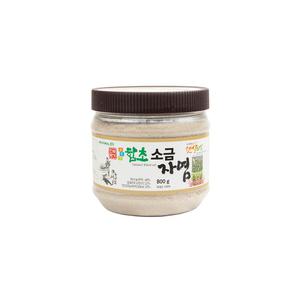 진짜배기순천만함초 자염 800g 저염소금