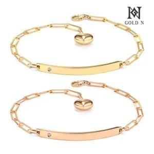 [골드앤] 14K 샌드스틱 팔찌