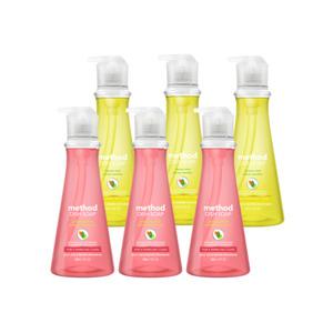 메소드 친환경 1종 주방세제 532ml 3개 과일 야체 젖병 세정 가능 엘지생활건강