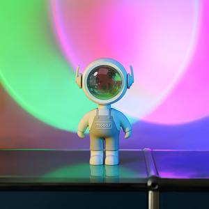 [무아스] 선셋 우주인 LED 플래닛 LED 무드등