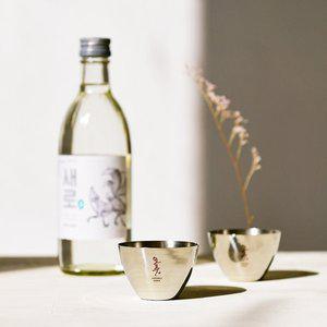 [제이큐]모루 스테인레스 사케 술잔 소주잔 1P 실버