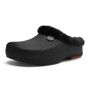 겨울신발 남녀공용 위생화 조리화 주방화 털슬리퍼 방한슬리퍼 신만능방한화(오픈)