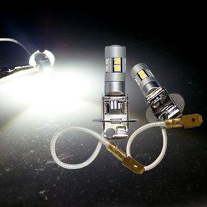 12V-24V용 H3타입 3030 파워 LED안개등 차량용품 인테리어 전조등 안개등 미등 싸이키등 커스텀