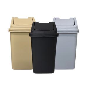 코지 정사각 휴지통 3호~8호 스윙 종량제 쓰레기통 분리수거함 업소용 카페 대용량