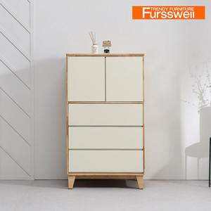 퍼스웰 앨토 고무나무원목 수납형5단 서랍장(SI_210)