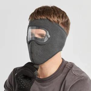 안전 방한 고글 안면마스크 2p세트(그레이)바라클라바