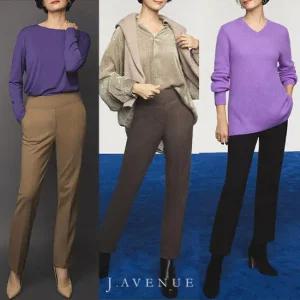 제이에비뉴 22FW 에센셜 더블기모팬츠 3종 LB224F0301PT