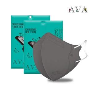 [아바] 키리아 KF94 새부리형 컬러 마스크 200장(대형)