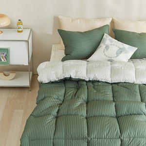 [파르페][파르페by알레르망] 마틴 알러지케어 다운필 차렵이불패드세트 Q