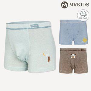 [스페클로]드림 선염 면스판 남아드로즈팬티 아동사각 3종세트