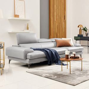 [자코모] 비엔토 3.5인 기능성 천연면피 소가죽 소파