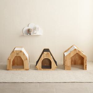 조은세상 원목 강아지집 소형견 중형견 애견 반려견 하우스