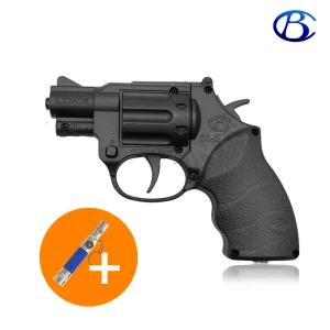 가스 총 B-38 여성호신용품 호신용 스프레이 진회색 은색