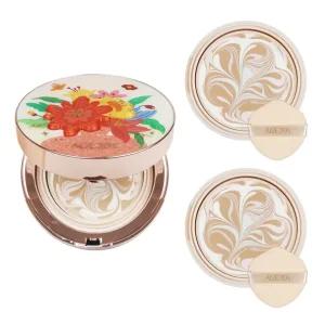 에이지20s 팩트 에센스 커버 플로라 에디션 본품 1개 리필 2개