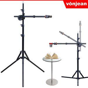 [본젠]LT-169 수직촬영 스탠드 삼각대 + KM-729 더블그립 헤드 + KM-343H 2단 익스텐션 컬럼 SET [브이...