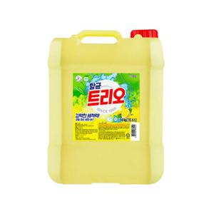 트리오 14kg 주방세제 말통 대용량 퐁퐁 업소용