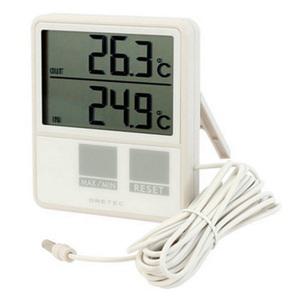 대동상사 냉장고온도계 D-0215WT 외부센서 3M -50 에서 120도 냉장고 냉동고  자석부착 탁상용 벽걸이