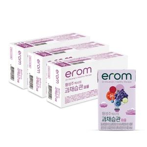 이롬 황성주 과채습관 퍼플 과일야채주스 140ml 72팩