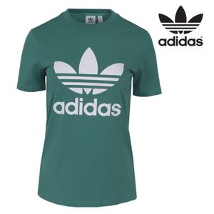 [국내발송] 아디다스 여성 트레포일 로고 반팔 티셔츠-CV9892