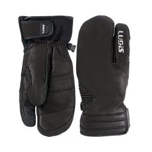 [루디스]마스터프로 LGM452TA 블랙 프리스타일 스키 보드 FT 삼지 방한 가죽 장갑