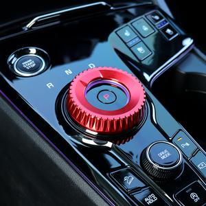 더뉴 셀토스 튜닝 알루미늄 기어 조그 다이얼 커버 포인트 몰딩 차량 악세사리