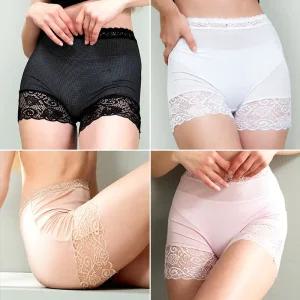 사각 노라인 인견 여성드로즈 4종세트