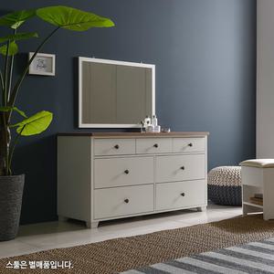 장인가구 뉴 로망스 와이드 서랍 화장대