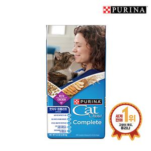 퓨리나 캣차우 고양이사료 컴플리트 전연령용 2.86KG/리뉴얼