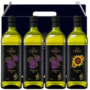 포도씨유x3 해바라기유 4병 1L 선물세트